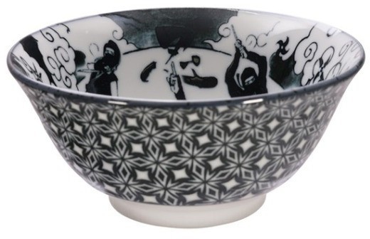 Чаша 16855, 15 см, фарфор, black/white, TOKYO DESIGN