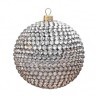 Новогодний шар 8 с кристаллами Swarovski (шар8)