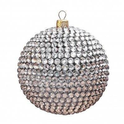 Новогодний шар 8 с кристаллами Swarovski (шар8)