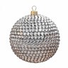 Новогодний шар 8 с кристаллами Swarovski (шар8)