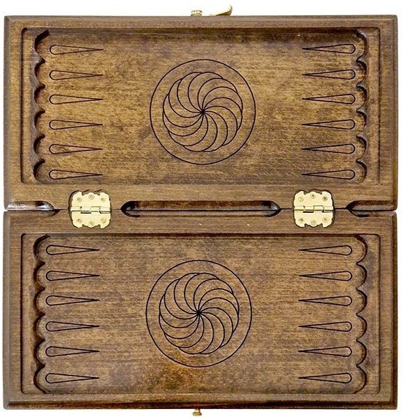 Шахматы + нарды резные "Роял 1" 30, Ustyan (64441)