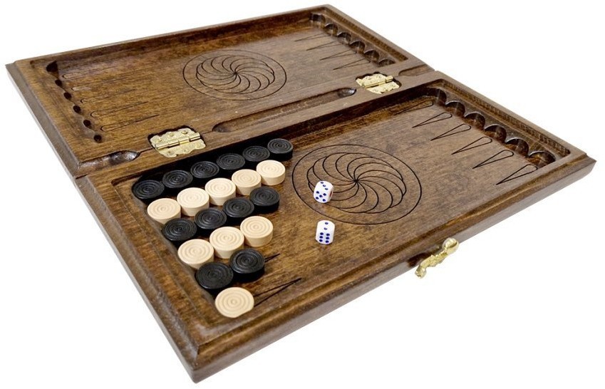 Шахматы + нарды резные "Роял 1" 30, Ustyan (64441)