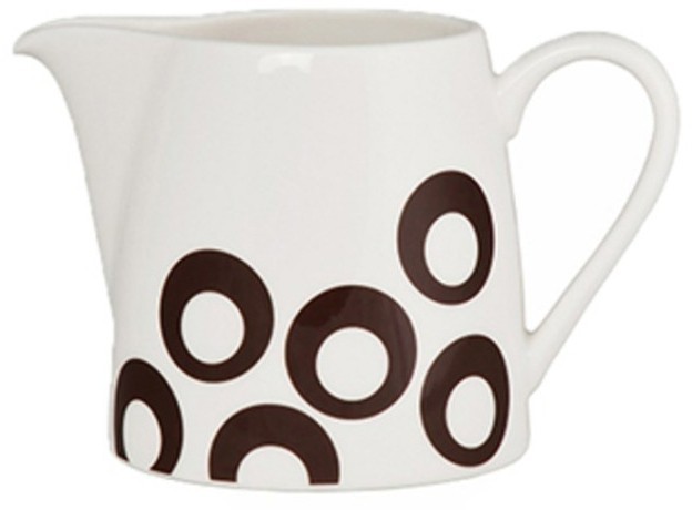 Молочник A2114839, фарфор, white, brown, MIKASA