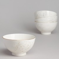 Набор салатников bronco &quot;gold&quot; 4 шт. 11,5*6,5 см 300 мл (263-1363)