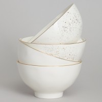 Набор салатников bronco &quot;gold&quot; 4 шт. 11,5*6,5 см 300 мл (263-1363)