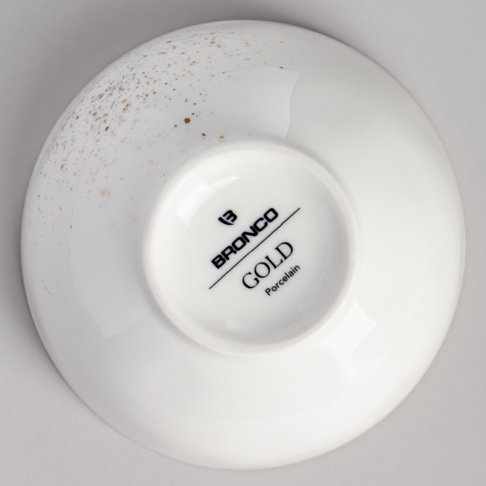 Набор салатников bronco "gold" 4 шт. 11,5*6,5 см 300 мл (263-1363)