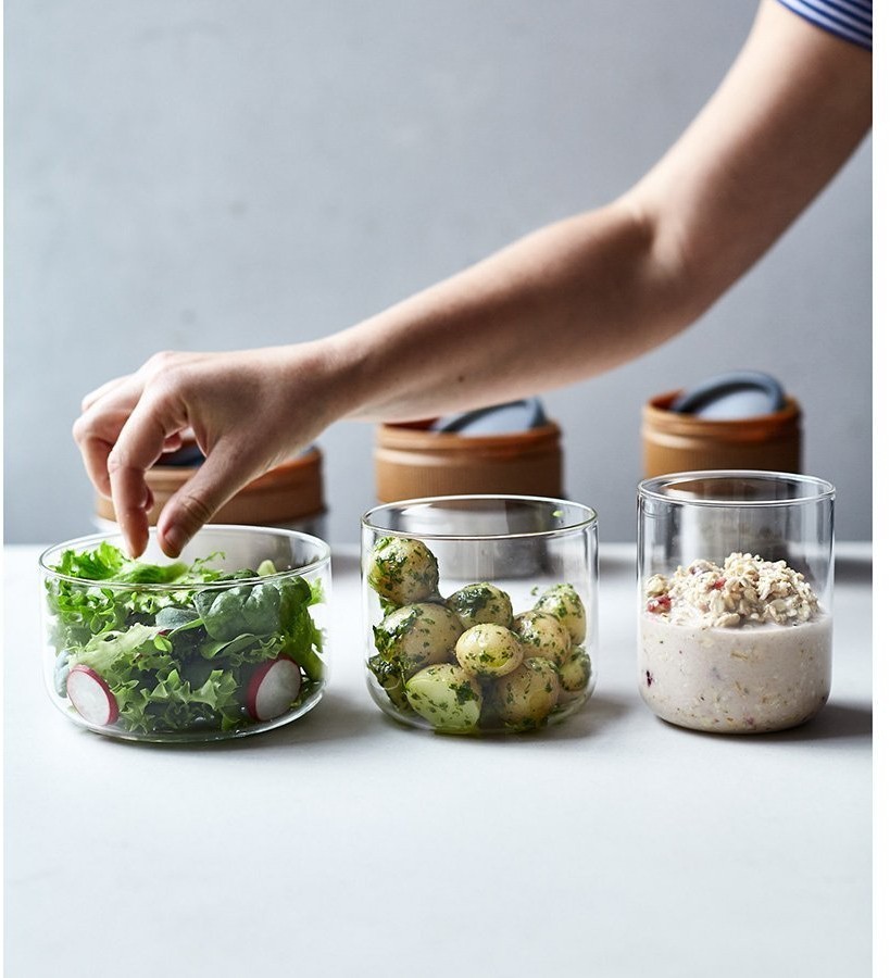 Ланч-бокс glass lunch pot, 600 мл, коричневый (67614)