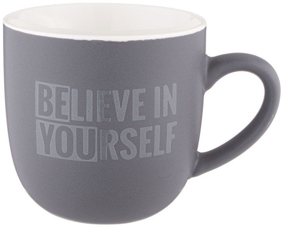 Кружка "believe in yourself"  410 мл Lefard (260-951)