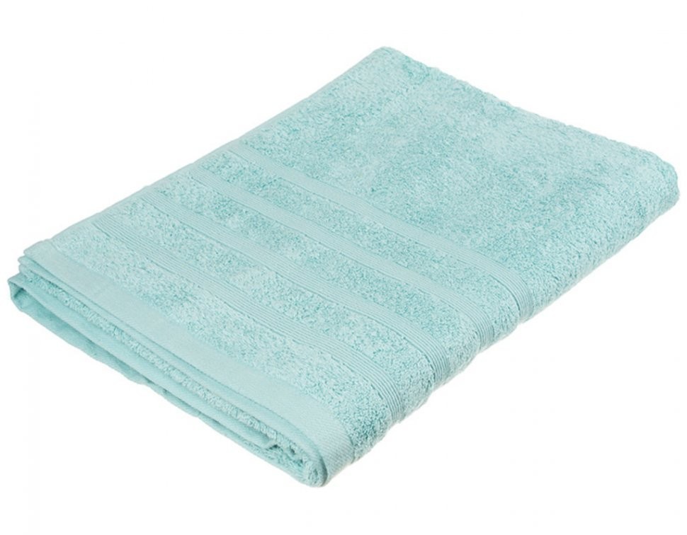 Полотенце 90*160 см, 100% хлопок, плотность 450 г/м2 цвет мятный SANTALINO (982-027)