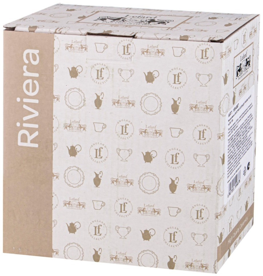 Салатник коллекция "riviera" 700 мл 14,5*14,5*7,3см Lefard (155-687)