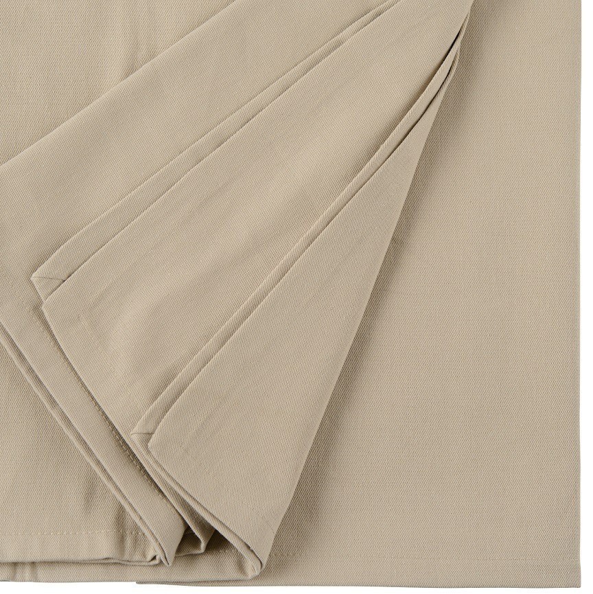 Скатерть из хлопка бежевого цвета из коллекции essential, 170х170 см (69817)