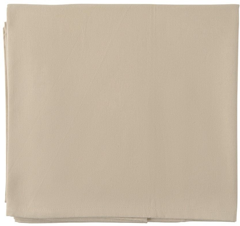 Скатерть из хлопка бежевого цвета из коллекции essential, 170х170 см (69817)