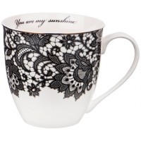 Кружка &quot;grand&quot; 580мл ажур Lefard (413-132)