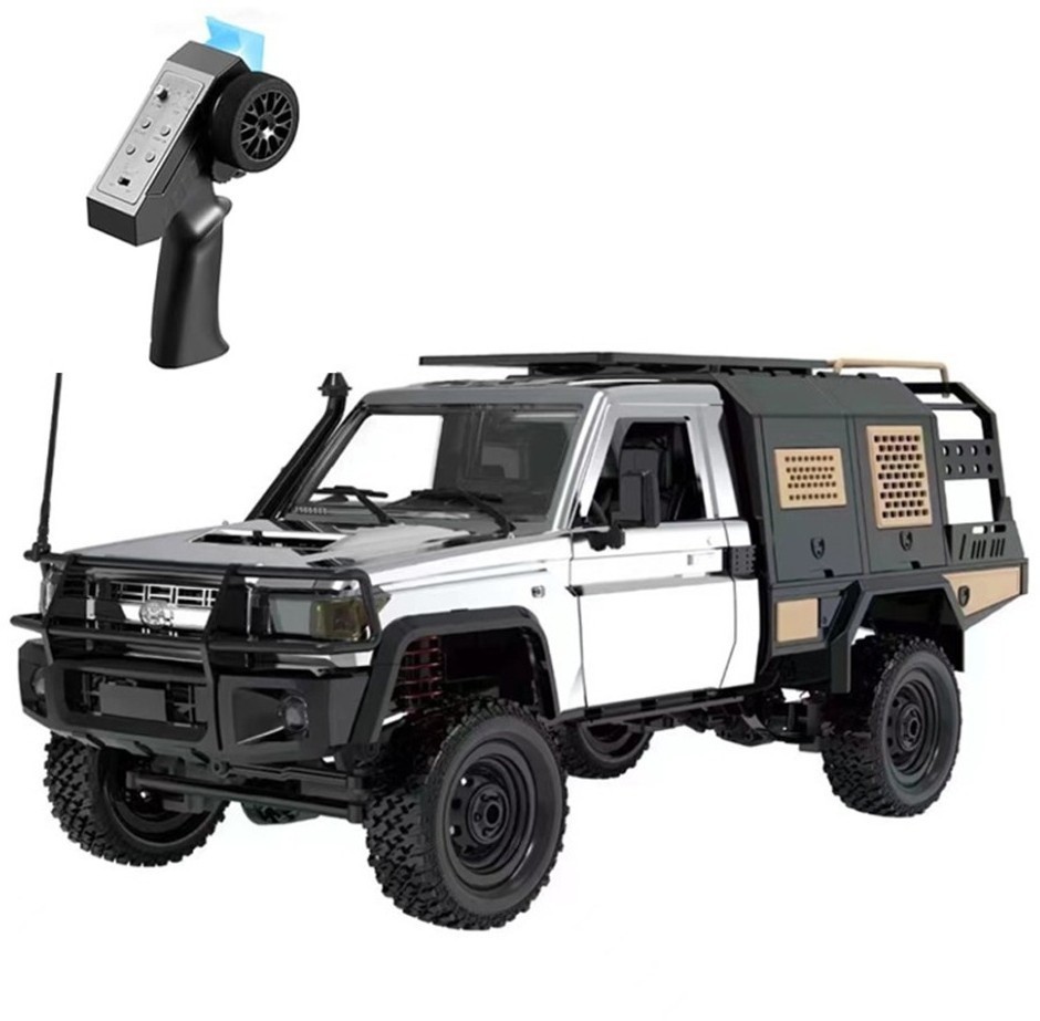 Радиоуправляемый внедорожник Toyota Land Cruiser LC79 4WD 1:12 (MN-82S-SILVER)