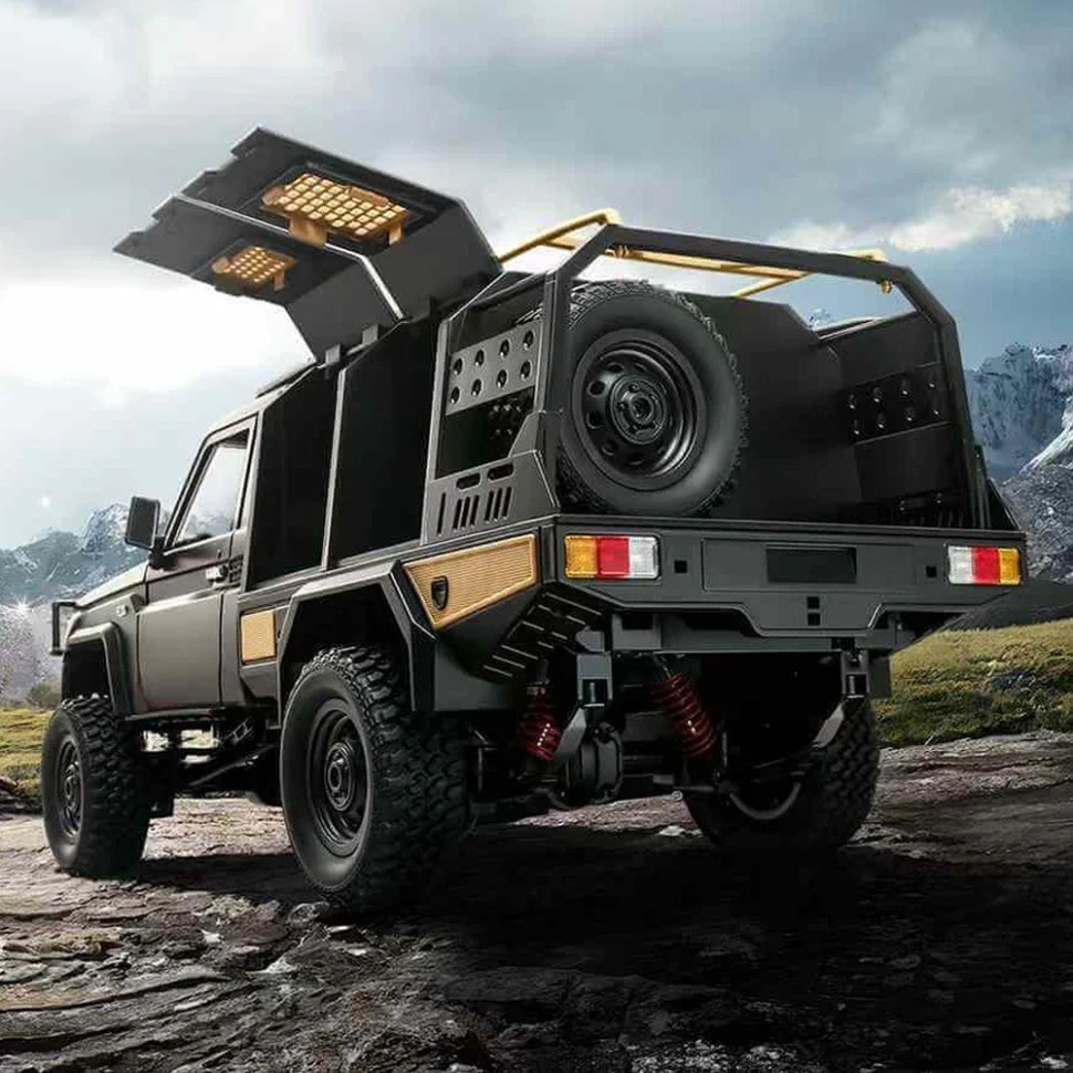 Радиоуправляемый внедорожник Toyota Land Cruiser LC79 4WD 1:12 (MN-82S-SILVER)