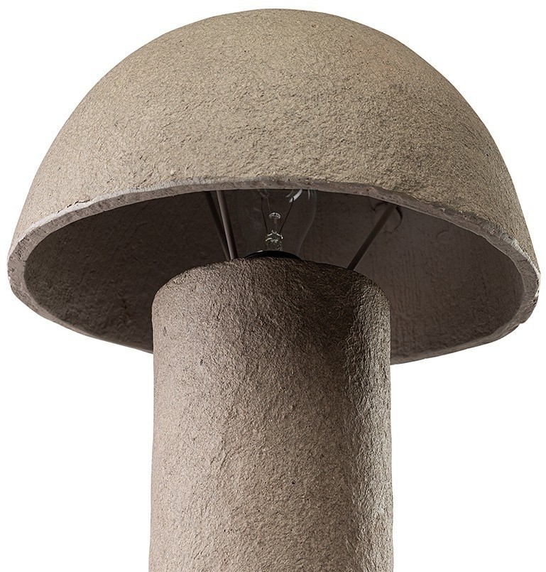 Лампа настольная texture sleek, D32х42 см, бежевая (77944)