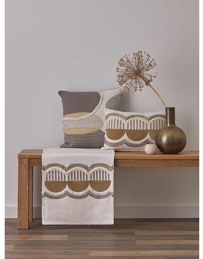 Дорожка на стол chic beige из коллекции essential, 45х150 см (77416)