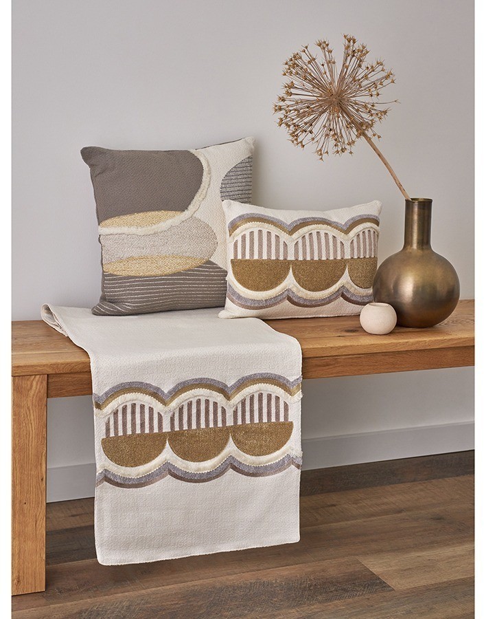 Дорожка на стол chic beige из коллекции essential, 45х150 см (77416)