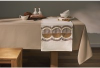 Дорожка на стол chic beige из коллекции essential, 45х150 см (77416)