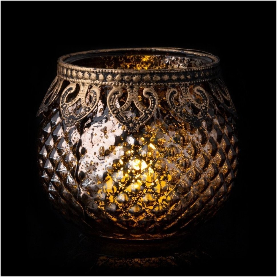 Подсвечник коллекция "дубай" 10*10*9 см Lefard (132-107)