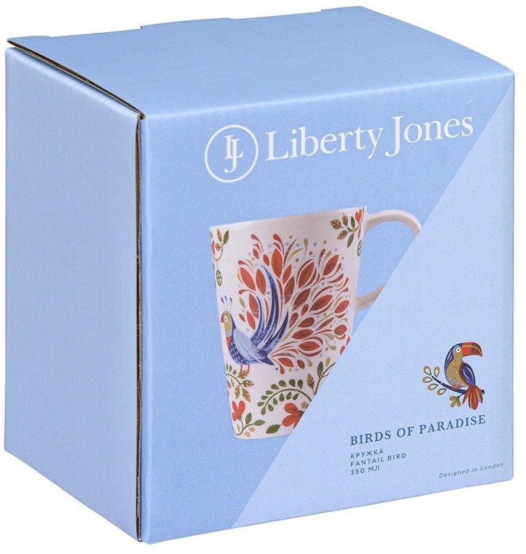 Кружка fantail bird из коллекции birds of paradise в подарочной упаковке, 350 мл (76683)