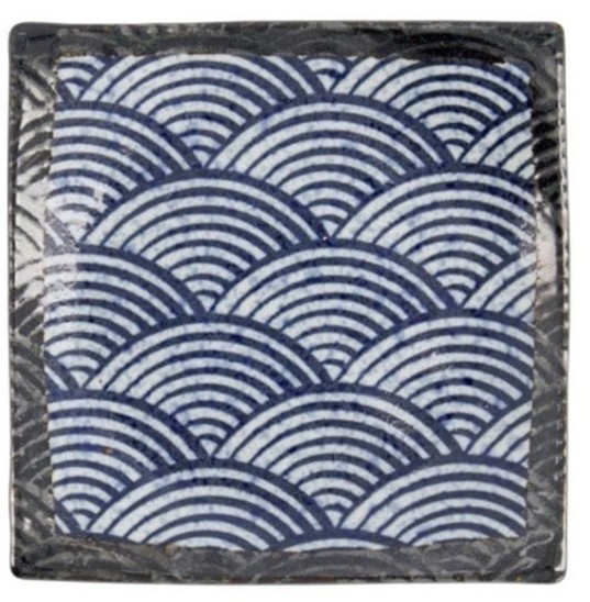 Тарелка 18584, фарфор, blue, TOKYO DESIGN