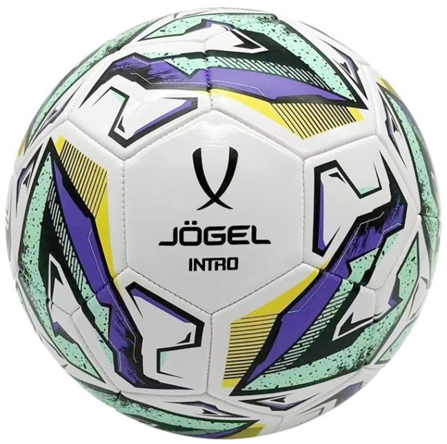 Мяч футбольный JOGEL Intro №5, белый (2118787)