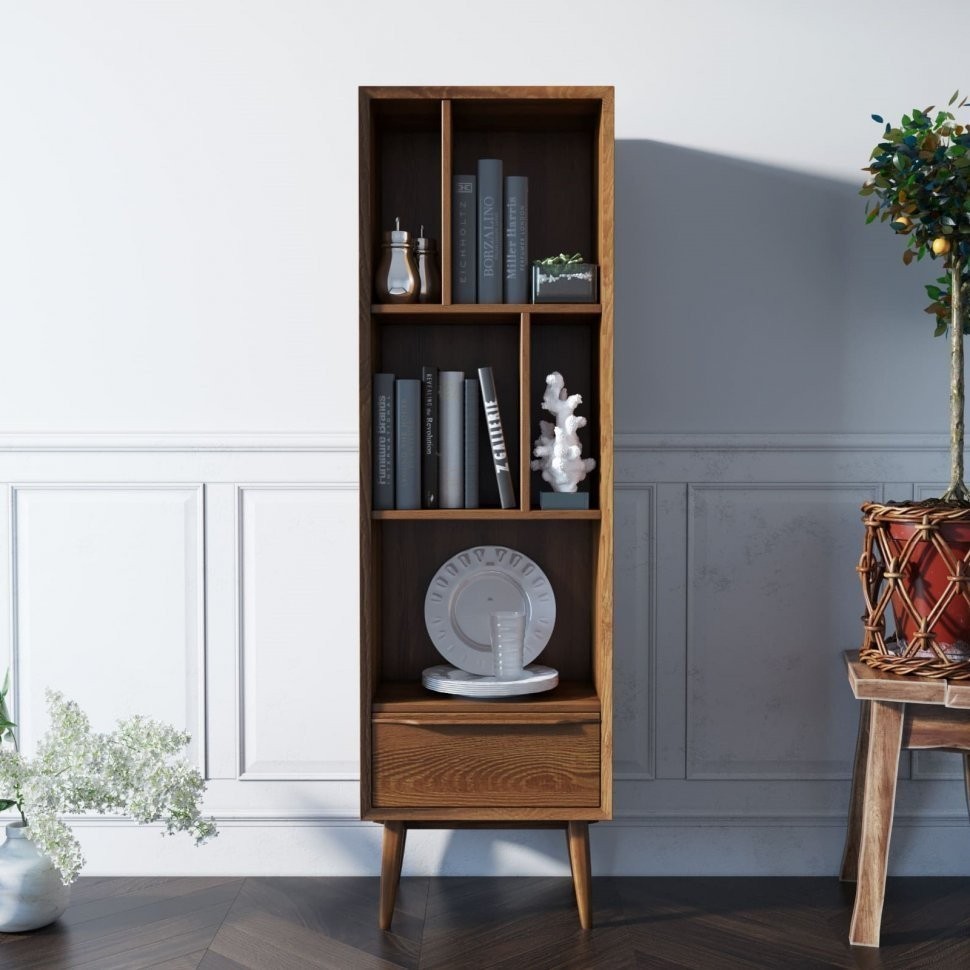 Узкий стеллаж Bruni арт BR26-ET