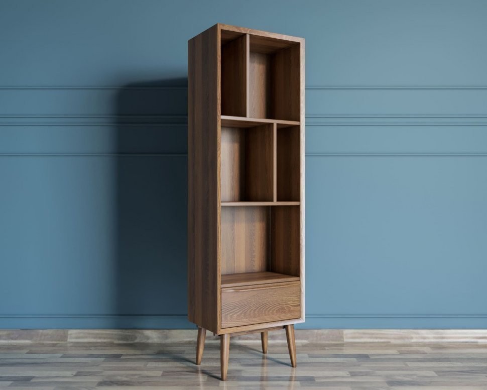 Узкий стеллаж Bruni арт BR26-ET