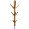 Вешалка напольная espen, 174 см, белая/натуральное дерево (74888)