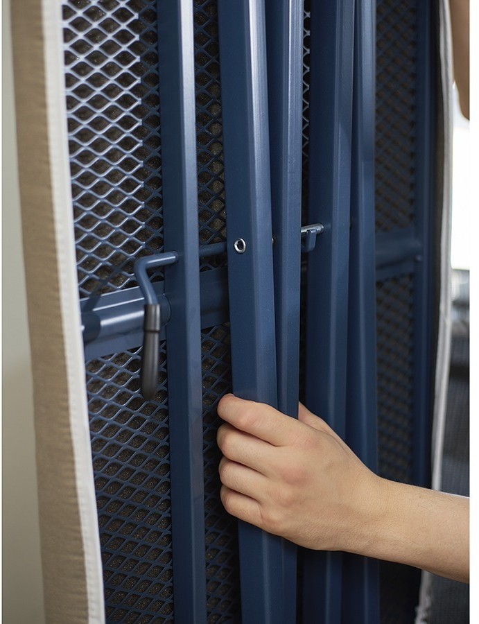 Доска гладильная напольная smart iron, 123х44 см, песочная (77351)