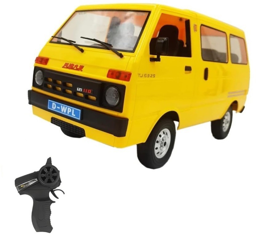 Радиоуправляемый минивэн WPL D-42 желтый, масштаб 1:10 (WPLD-42-YELLOW)