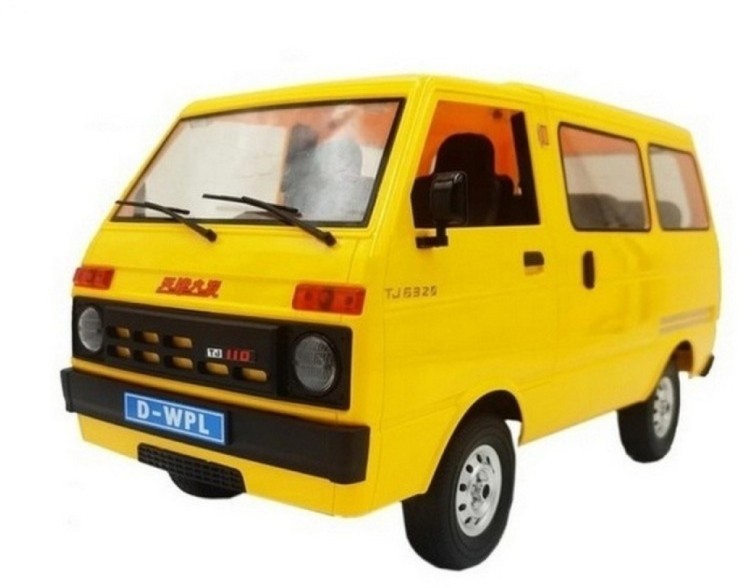 Радиоуправляемый минивэн WPL D-42 желтый, масштаб 1:10 (WPLD-42-YELLOW)