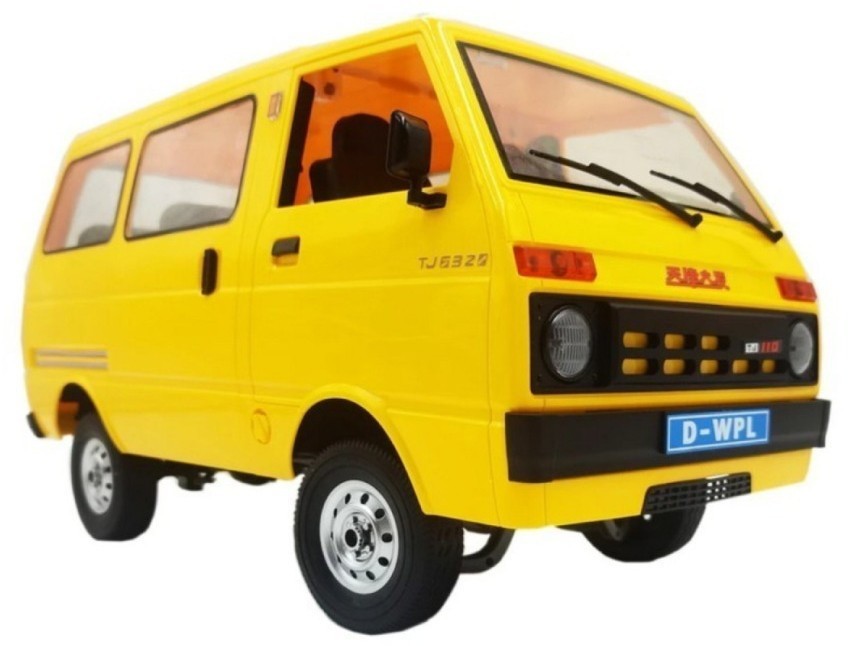 Радиоуправляемый минивэн WPL D-42 желтый, масштаб 1:10 (WPLD-42-YELLOW)