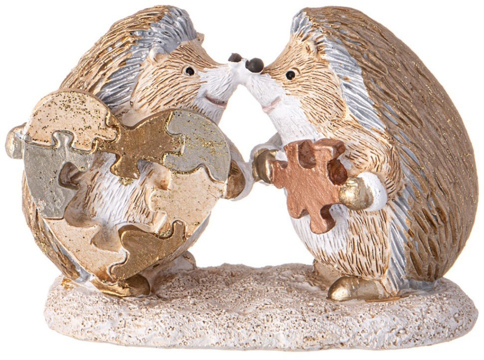 Статуэтка "ежики" 10,5х5,5х7,5 см Lefard (162-1231)