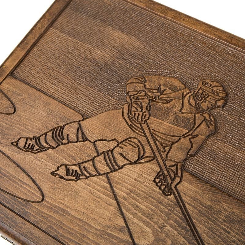 Нарды резные "Хоккей", Ustyan (28840)