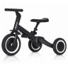 Детский беговел-велосипед 4в1 с родительской ручкой, черный (TR007-BLACK)