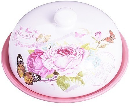 Блюдо для блинов с крышкой Батерфляй LORAINE 26235 (26409)