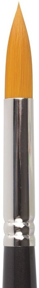 Кисть художественная синтетика жесткая круглая № 10 длинная ручка 200662 (5) (69399)
