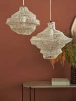 Светильник подвесной vinger, D45х50 см, бежевый (79227)