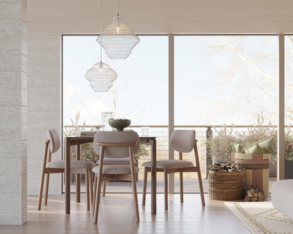 Светильник подвесной vinger, D45х50 см, бежевый (79227)