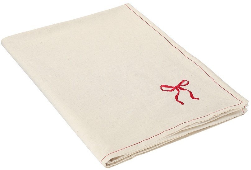 Скатерть fancy bows бежевого цвета из коллекции essential, 180х240 см (79433)