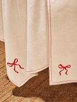 Скатерть fancy bows бежевого цвета из коллекции essential, 180х240 см (79433)