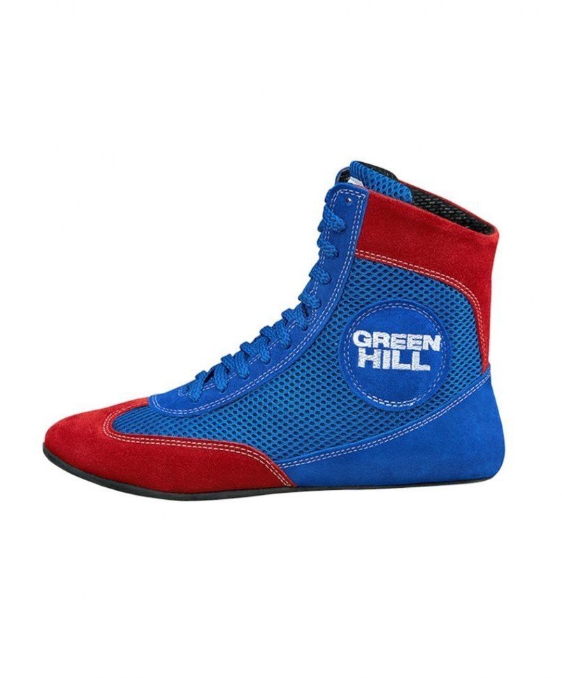 Обувь для самбо EXPERT FIAS, синий/красный (2058838)