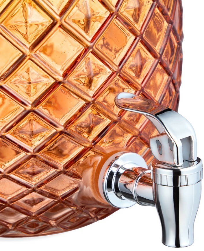 Диспенсер для напитков "pineapple", 18*25,5 см, 4 л Lefard (718-204)