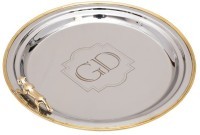 Поднос круглый &quot;Леопард&quot; нерж.сталь d30см (TT-00011192)