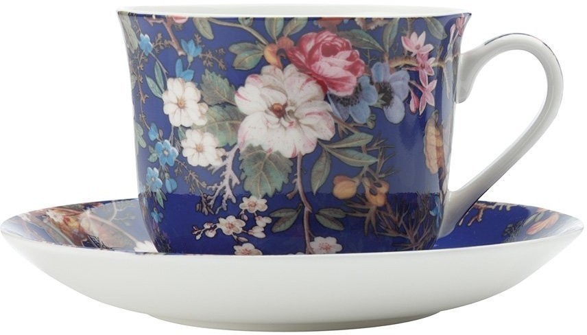 Чашка с блюдцем Цветочная муза, 0,48 л - MW638-WK09300 Maxwell & Williams