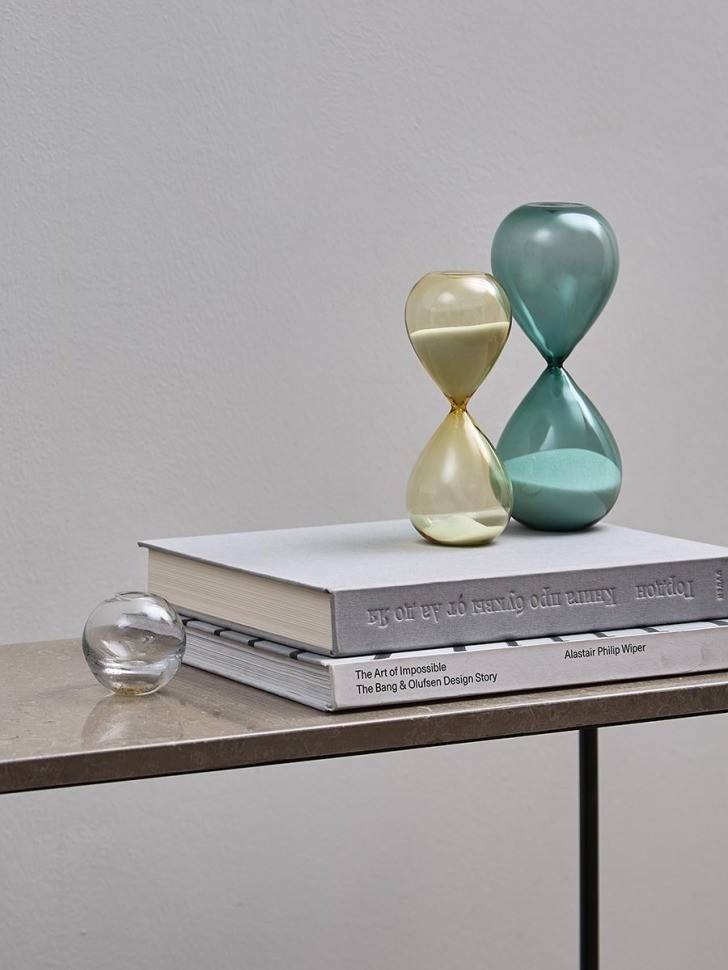 Часы песочные timeless, 30 минут, бирюзовые (79053)