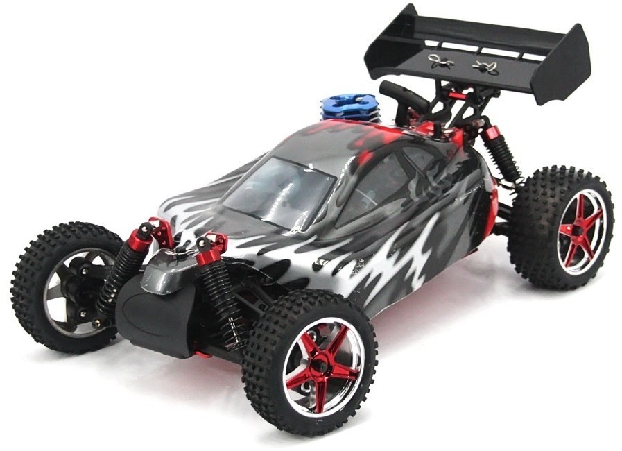 Радиоуправляемая багги HSP BackWash с ДВС Nitro 4WD 1:10 2.4G (94166-STS01)