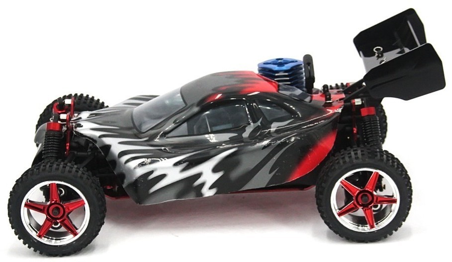 Радиоуправляемая багги HSP BackWash с ДВС Nitro 4WD 1:10 2.4G (94166-STS01)